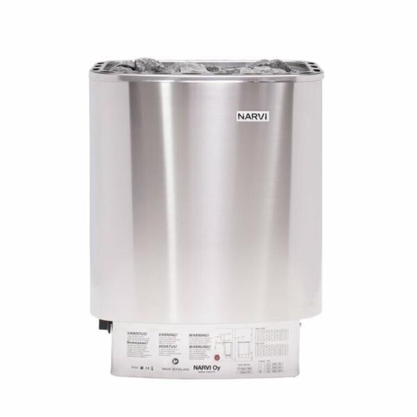 Electric sauna heater Narvi NM, stainless steel
