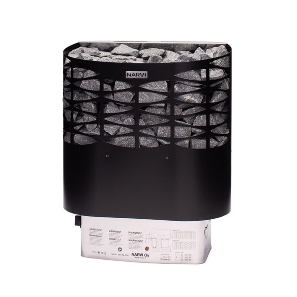 Electric sauna heater Narvi NS, black