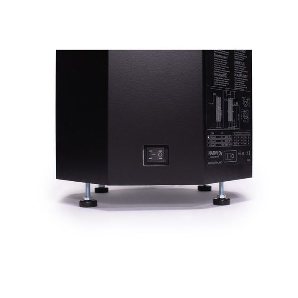 Electric Sauna heater Narvi Smooth, black