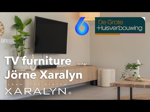 Electric Fireplace Xaralyn Jörne Full TV stand
