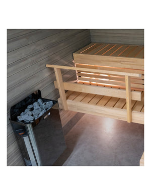 Electric Sauna Heater Harvia The Wall Black Steel