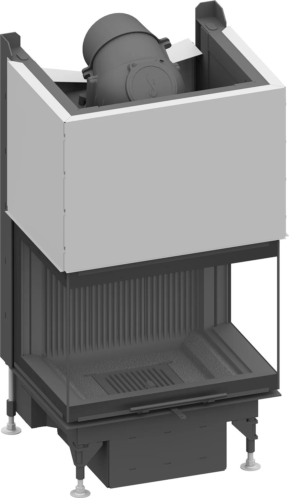 Fireplace Insert Schmid Ekko U 67(45) h evo