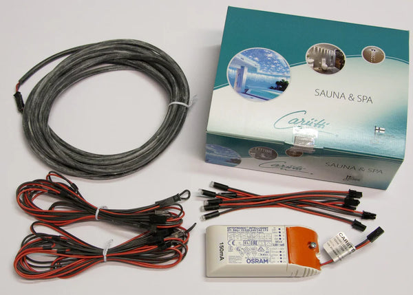 Sauna Led -set (with 6 leds)